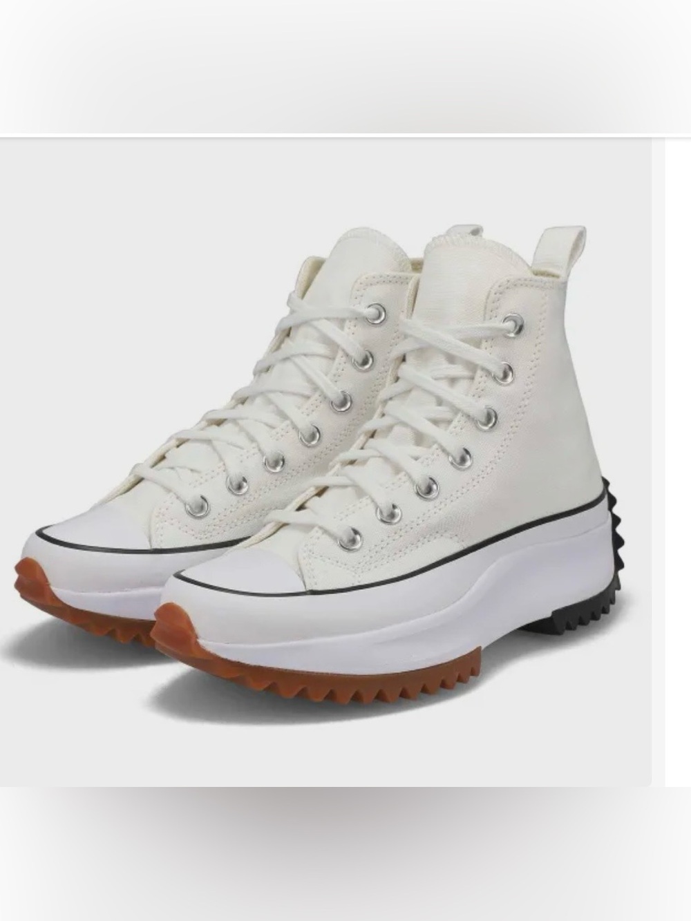 Converse Run Star Hike platforms